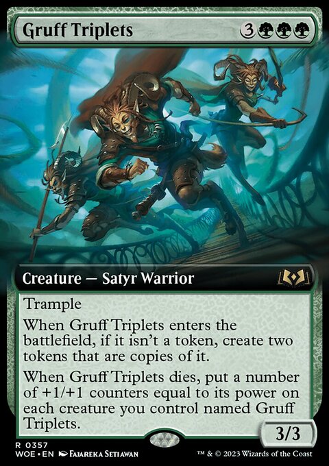 Gruff Triplets