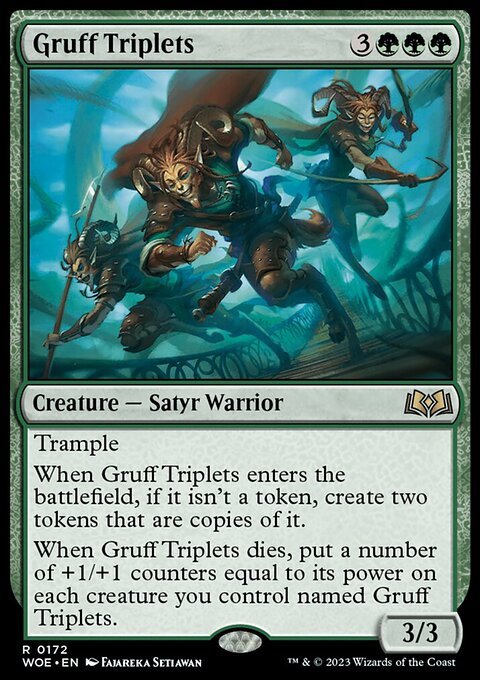 Gruff Triplets