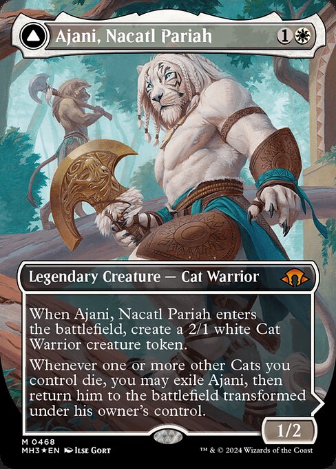 Ajani, Nacatl Pariah // Ajani, Nacatl Avenger