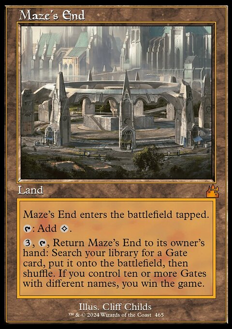 Maze's End