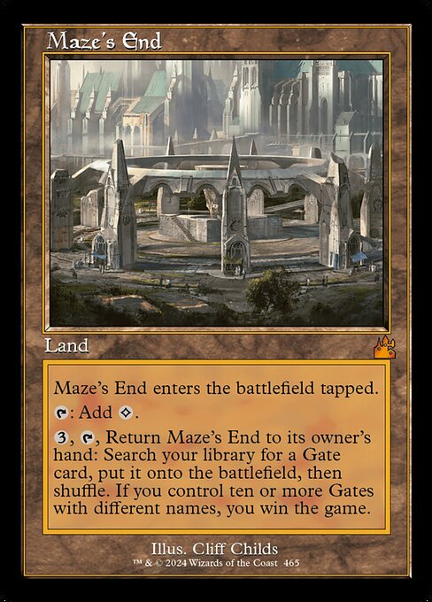 Maze's End