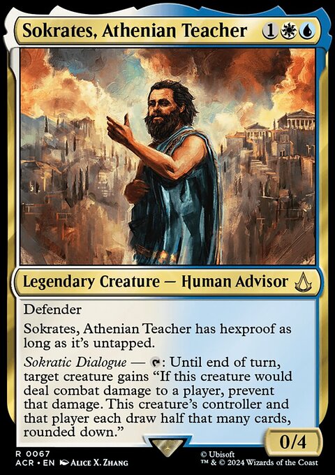 Sokrates, Athenian Teacher