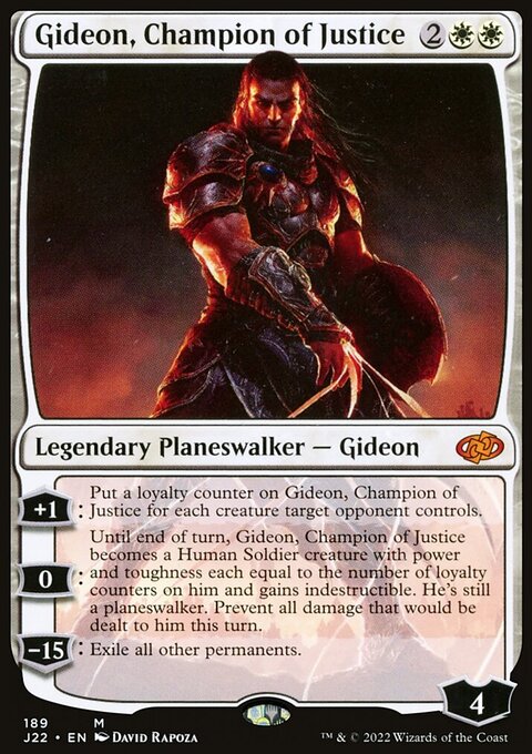 Gideon, Champion of Justice