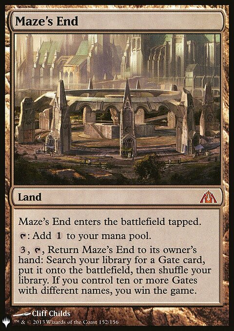 Maze's End