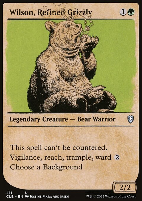 Wilson, Refined Grizzly