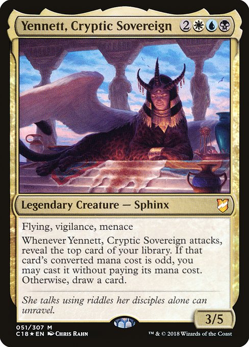 Yennett, Cryptic Sovereign