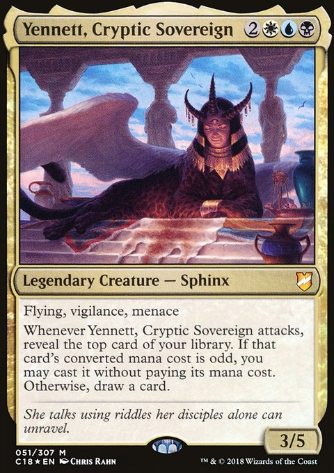 Yennett, Cryptic Sovereign