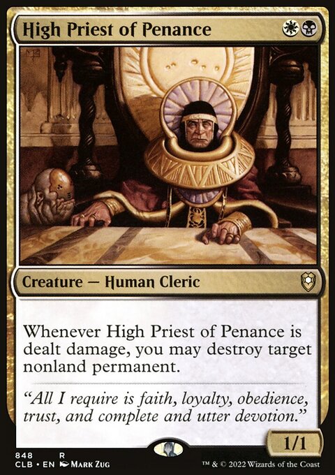 High Priest of Penance