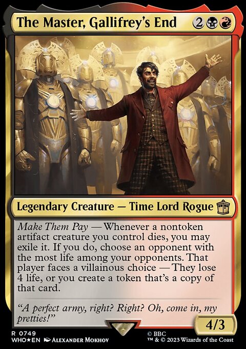 The Master, Gallifrey's End