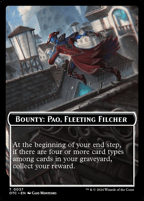 Bounty: Paq, Fleeting Filcher // Wanted!