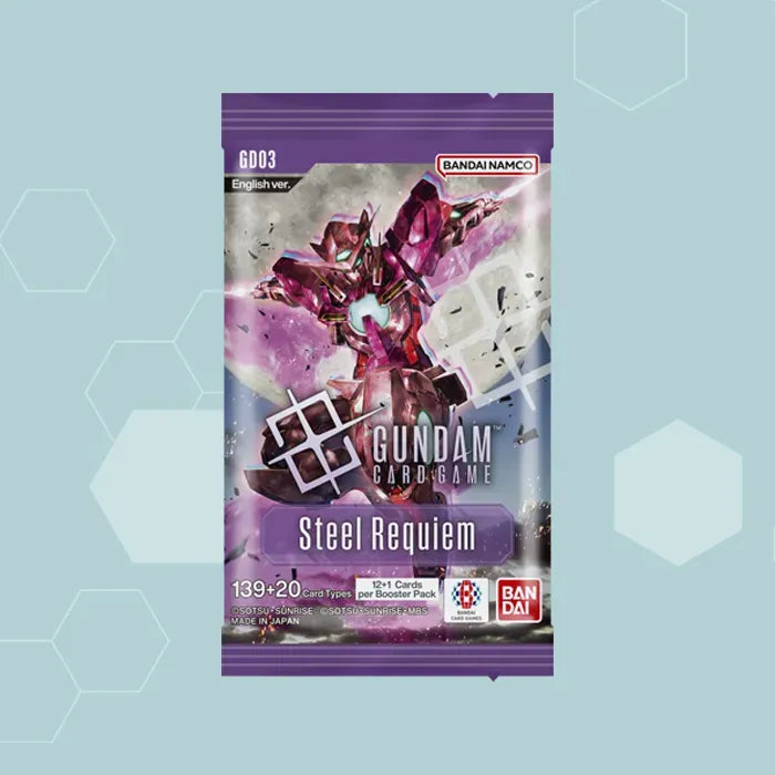 Gundam: Steel Requiem Booster Pack Display  [GD03]