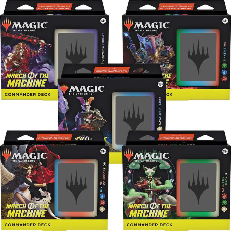 March of the Machine Commander Decks [Set of 5]  (MOC)