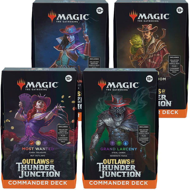 Outlaws of Thunder Junction Commander Deck Display  (OTC)