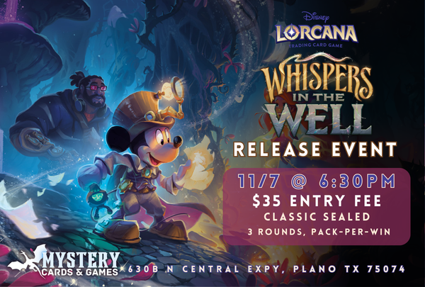 Whispers in the Well: Lorcana Set 10 Prerelease
