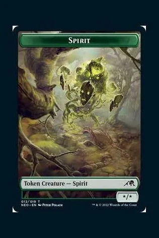 Samurai (003) // Spirit (012) Token