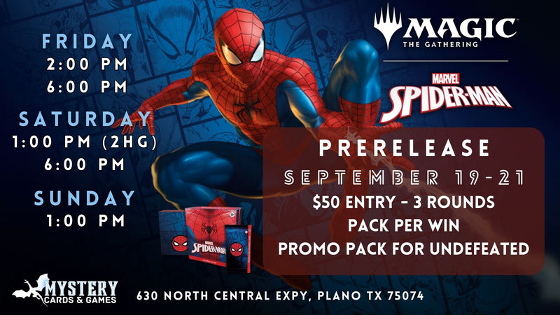Magic the Gathering x Spiderman Prerelease