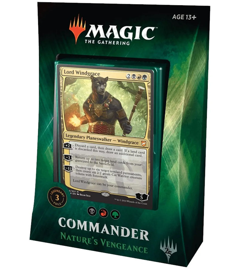 Nature's Vengeance Commander Deck