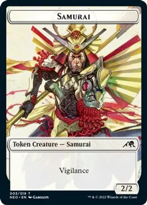 Samurai (003) // Goblin Shaman (008) Token