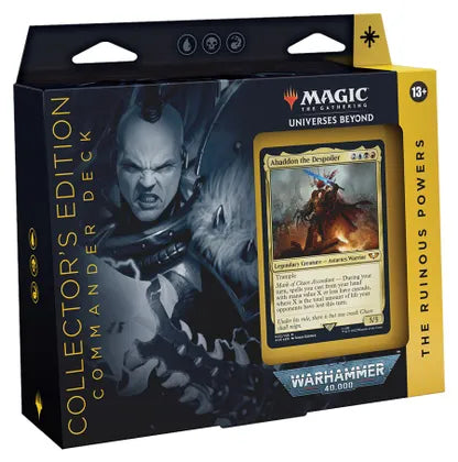 40k Universes Beyond: Warhammer 40,000 - The Ruinous Powers Commander Deck Collector's Edition