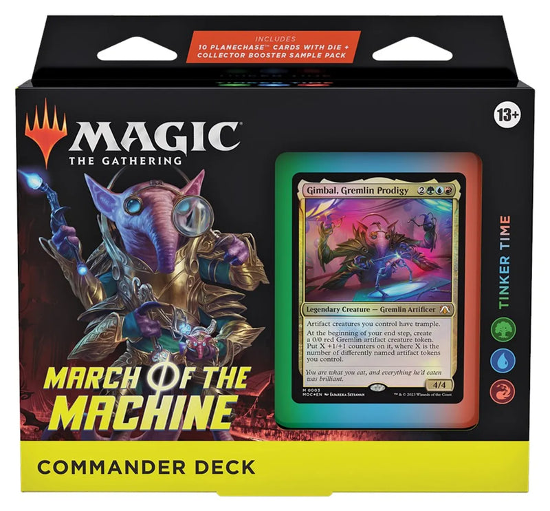 mtg snc commander decks March of the Machine Commander Decks MOC