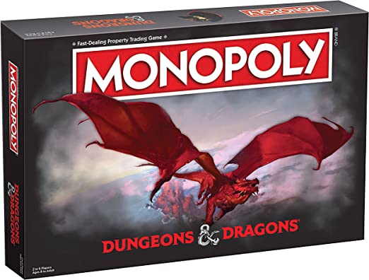 Monopoly Dungeons and Dragons Edition