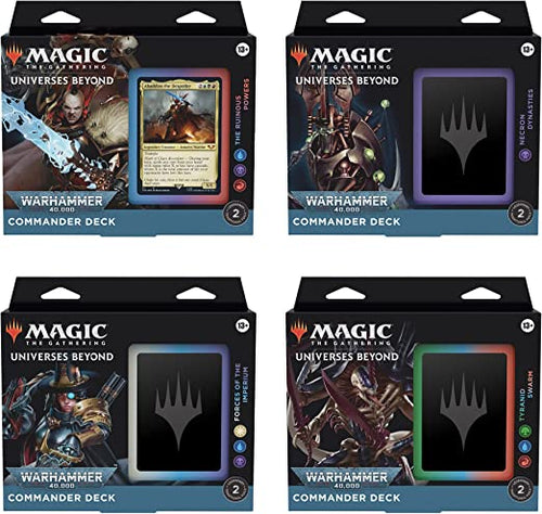 warhammer 40000 mtg commander deck Magic The Gathering: 40000: Diving into the Warhammer 40,000