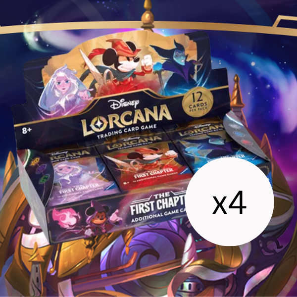 Disney Lorcana: The First Chapter Booster Box Case - The First Chapter Disney Lorcana: The First Chapter Booster Box Case - The First Chapter