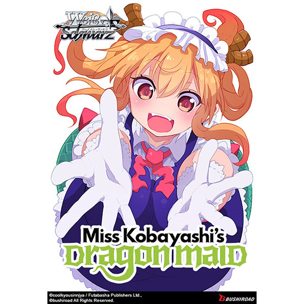 Weiss Schwarz Display: Miss Kobayashi's Dragon Maid [ENG]