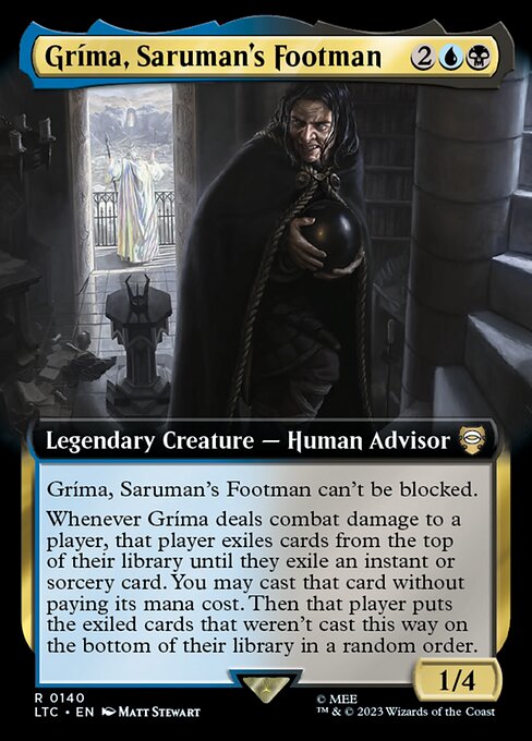 Gríma, Saruman's Footman