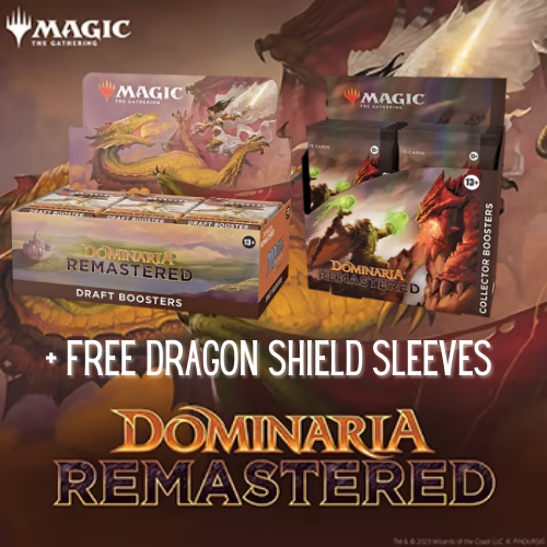 Dominaria Remastered Sealed & Singles Dominaria Remastered Sealed & Singles